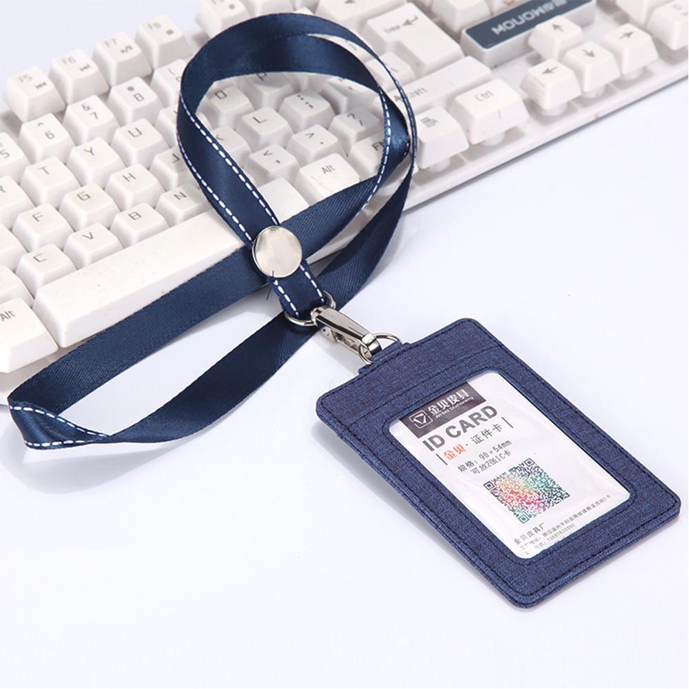 Wallet Coin Bag Lanyards ID Badge Holder Credit Card Holder Strap Card holder Protect Cover Bag