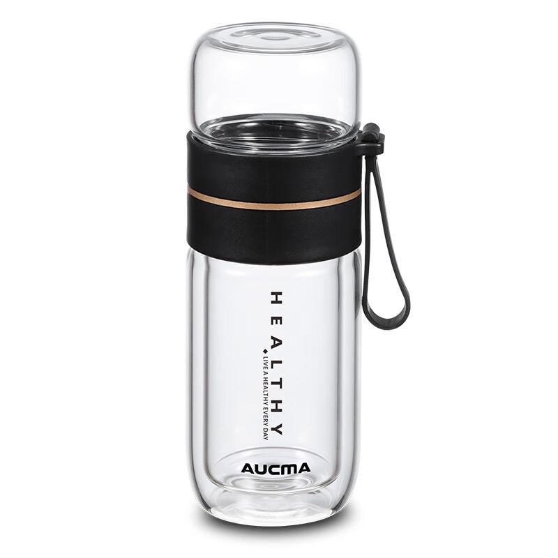 Aokema Thickened High Borosilicate Glass Tea Infuser Cup