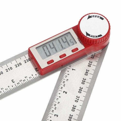 Digital Angle Meter, Digital Ruler, 360 Angle Meter, Industrial Measuring Tool, 300mm, 500mm, Manual Angle Measuring Tool, Construction Protractor, A