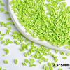 Mini Small Leaf Nail Art Resin Imitation Luminous Green and White Tree Leaf Accessories