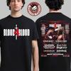 Blood4Blood Concert 4 Band 4 Brawls 2026 T-Shirt - Suitable for Both Men and Women, Comfortable European-style T-shirt
