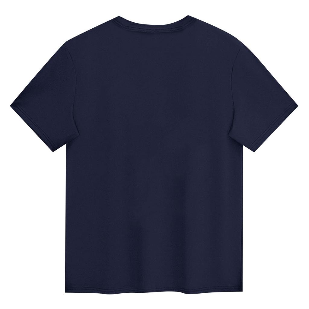 Children's Printed Short Sleeved Round Neck Casual Comfortable Loose Lightweight Top