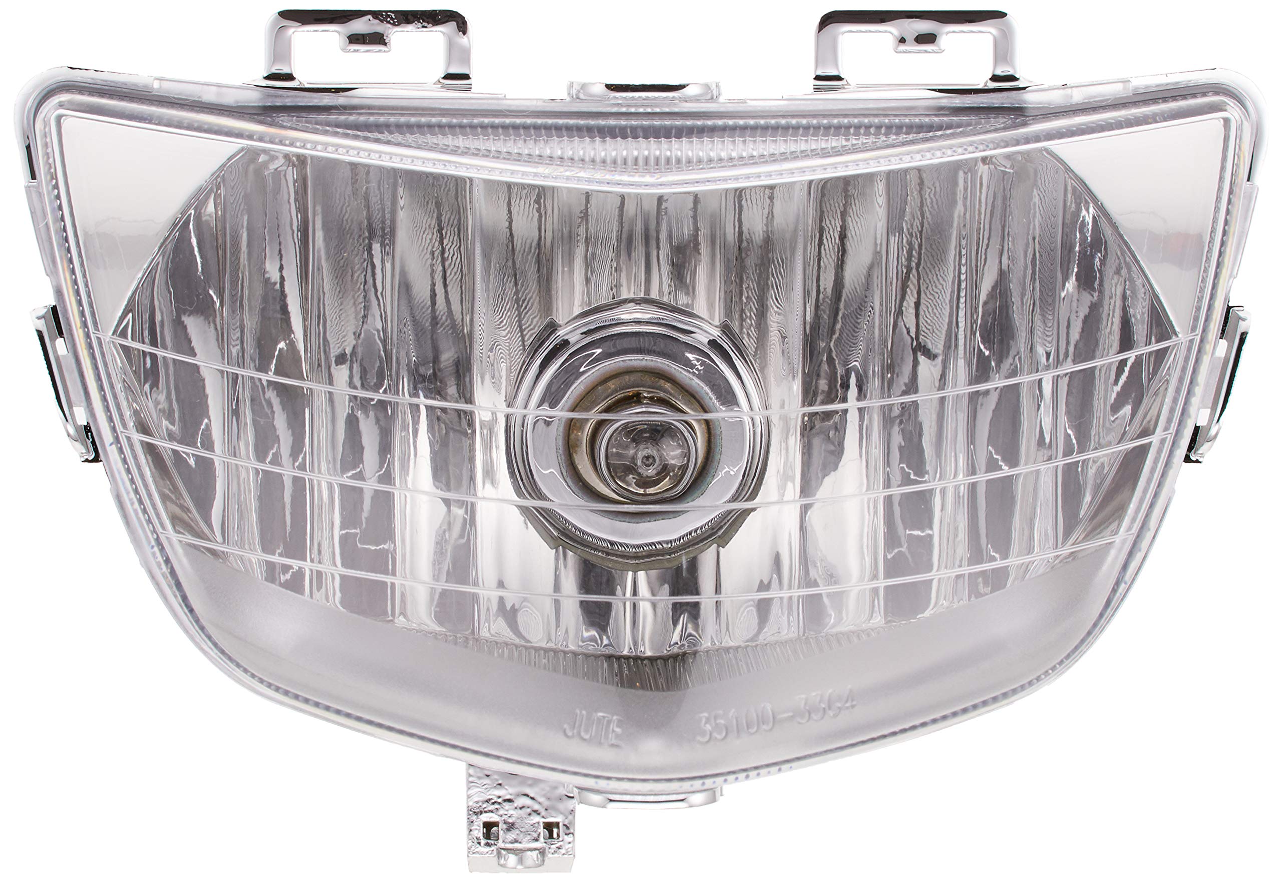 Suzuki Genuine Headlight for Suzuki Address V125 990301 Part Assembly, Clear, (CF46A)
