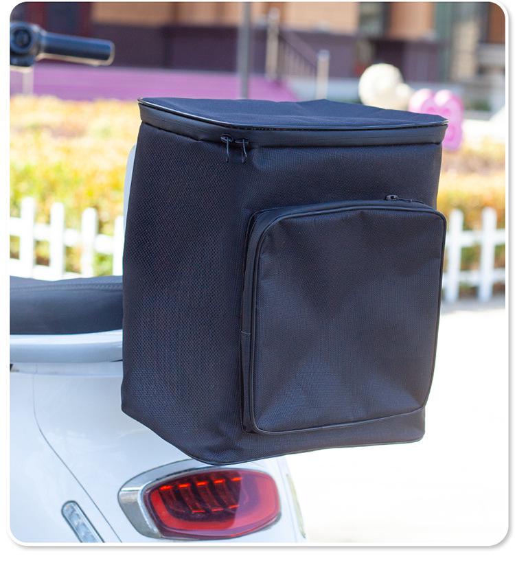 Large-Capacity Front Trunk Helmet Bag for Electric Vehicles