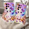 Phone Case: 2D Flat Samsung Galaxy A34 A35 M05 M06 S20 S22 S21 FE Plus 5G Protective Case, Couple Style, Gradient Background, Christmas and Halloween 