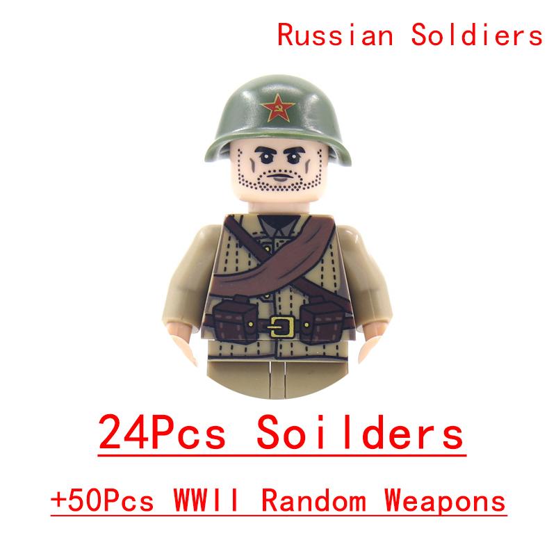 Non-Toxic Wwii Military North African Campaign Wheeled Armored Vehicle Tank Cannon Soldier Figures Building Blocks Weapon Truck Army Toy