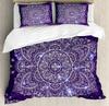 Bohemian Mandala Duvet Cover Boho Chic Hippie Bedding Mandala for Aducts Boys Girls Black White Bedroom Decoration Queen King