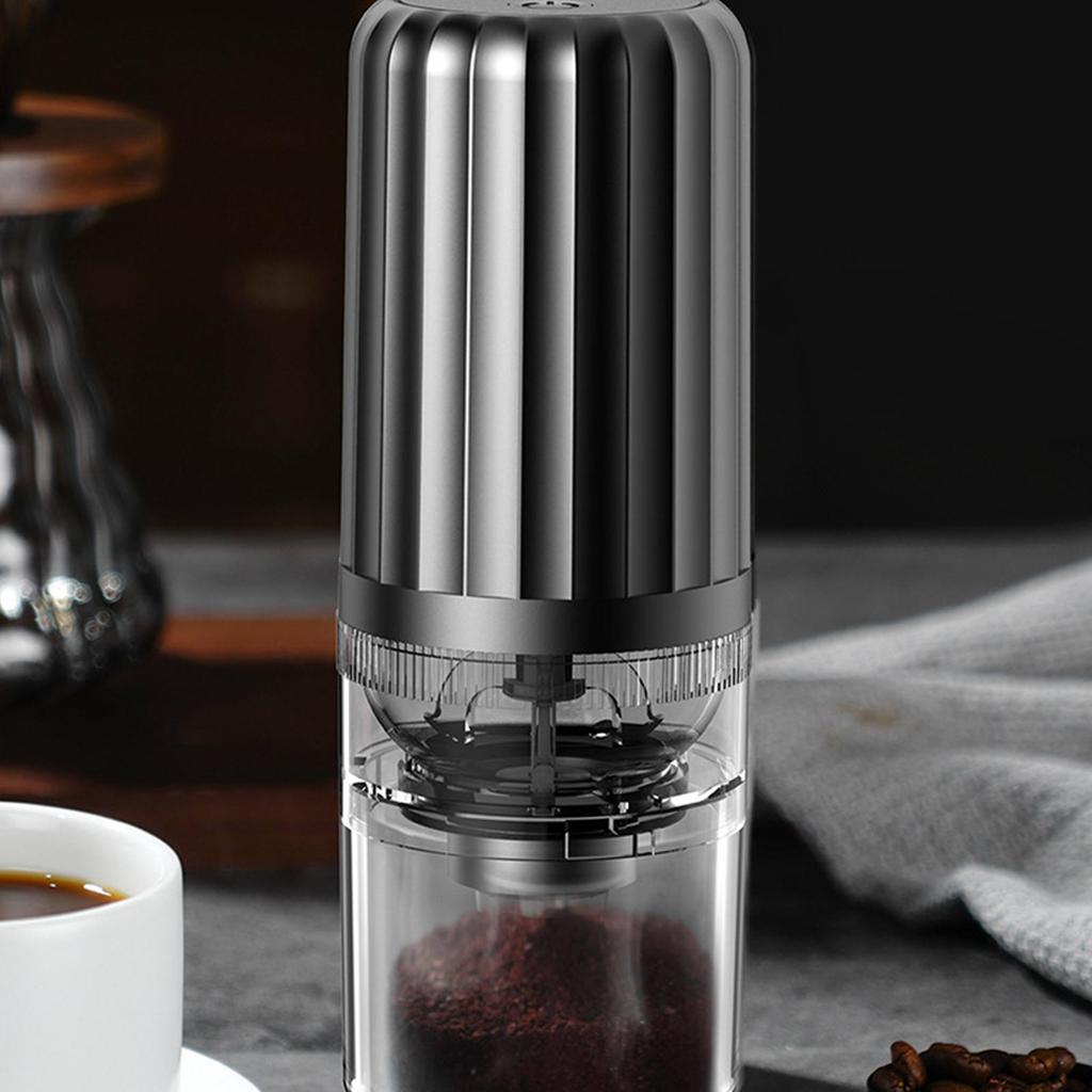 Electric portable coffee grinder wireless bean grinder USB fully automatic charging outdoor party with adjustable thickness