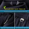 LUOZI Men's Ice Silk Loose Casual Quick-Dry Pants