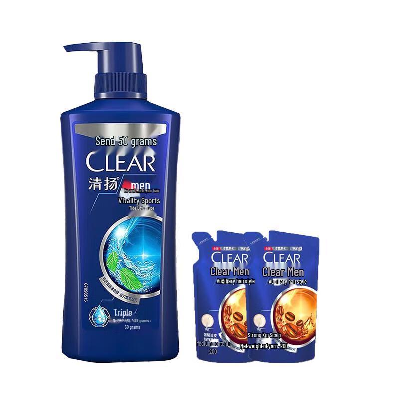 Clear Men Anti-Dandruff Active Sport Mint Shampoo