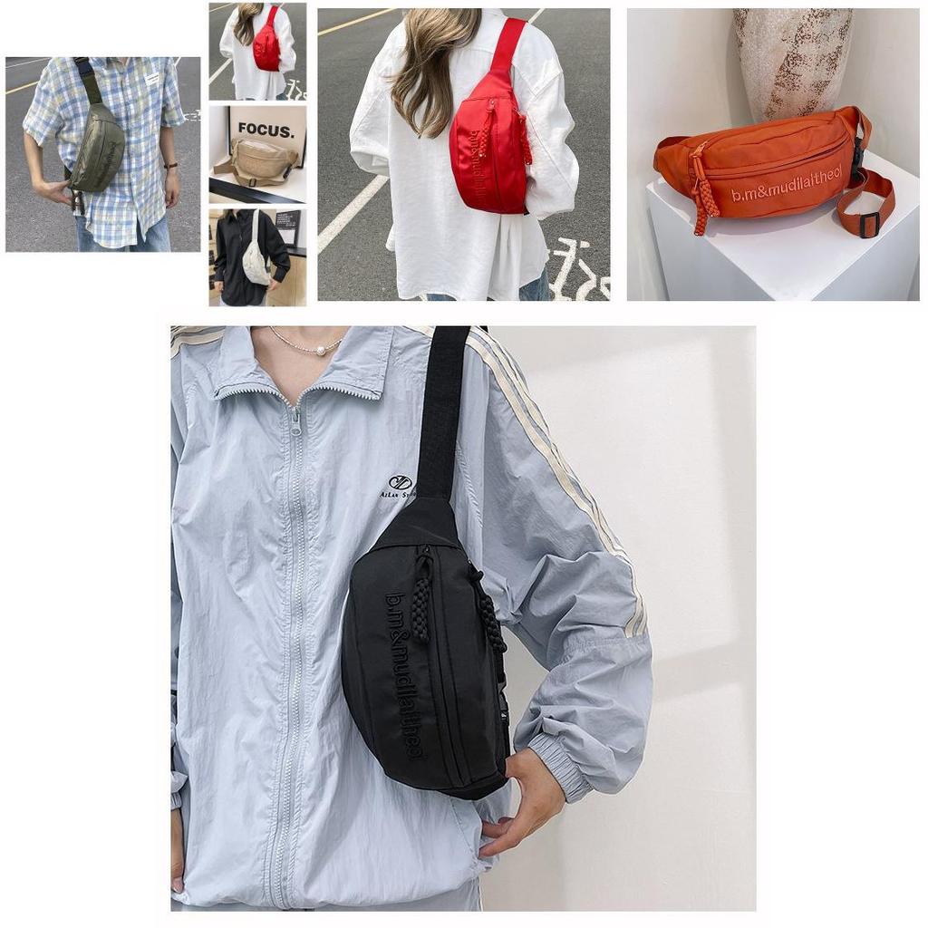 Stylish And Versatile Men's Casual Waist Bag Ideal For Outdoor Activities And Travel