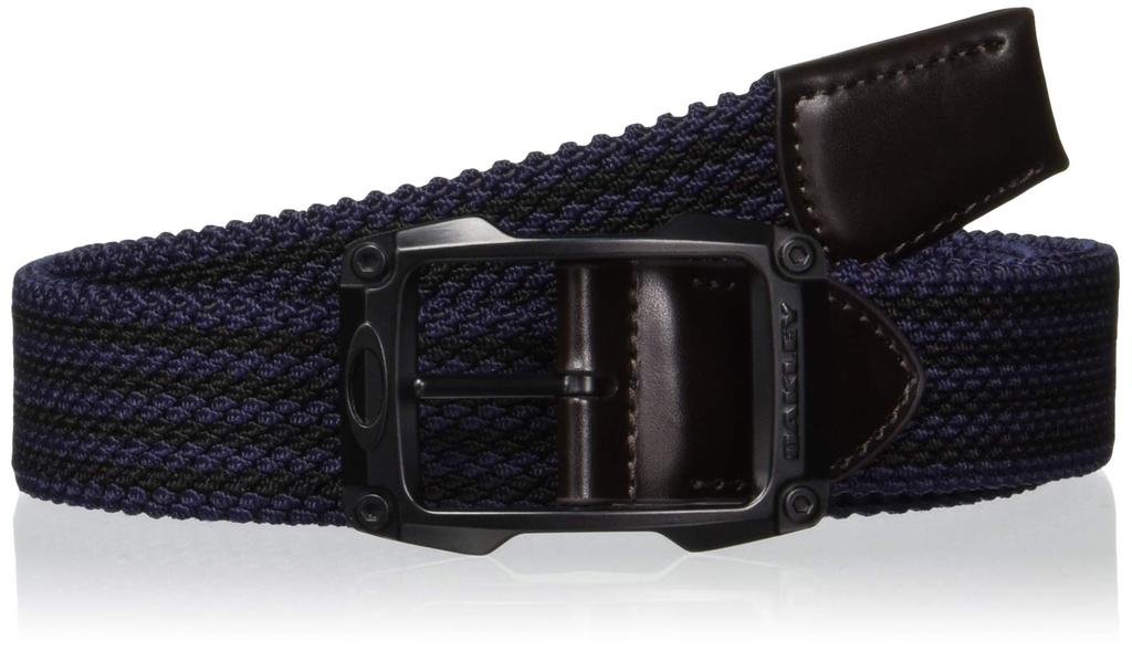 Oakley Reversible WEB Reversible US U Belt, Belt, 14.0, Men's Peacoat, (Free Size)