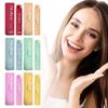 Fruit flavored whitening toothpaste series with multiple flavors, cleans teeth,