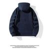 Youth Unisex Fleece Hooded Cardigan Pullover for Sport & Casual Wear - Spring/Autumn