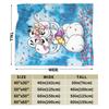 Cartoon D-Diddl Soft Blanket  Students Plush Throw Blanket Funny Couch Bed Flannel Bedspread Sofa Bed Cover
