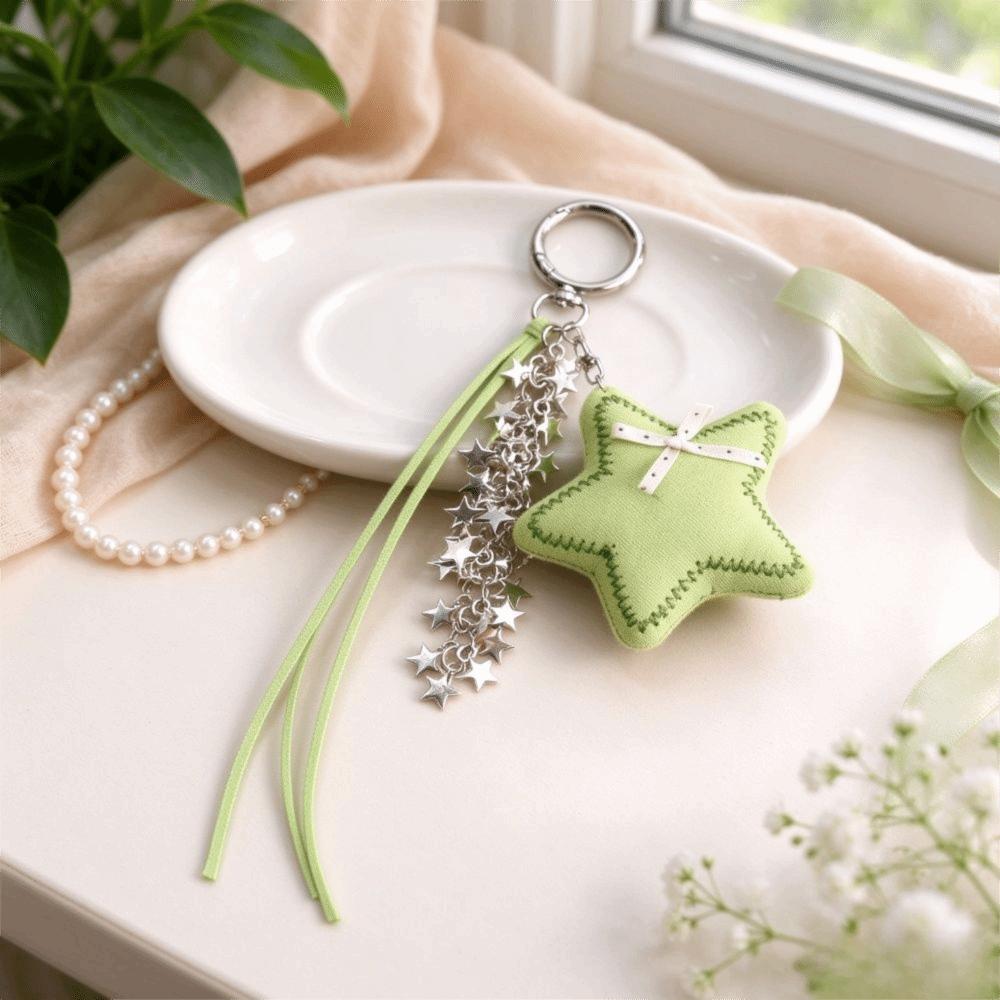 Tassel Phone Pendants Y2K Keychains Bag Accessories Keyring  Car Key Holder
