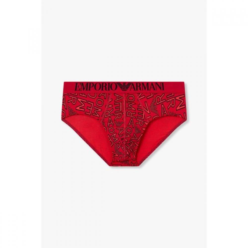 Emporio Armani Men S Logo Banding Patterned Poly Brief 2Set 0815111026 0815111029 