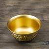 Brass Collectible Figurine Prayer Bowl Momofuku Jar Brass Handicrafts Corset Fortune Momofuku Cup Copper Jar Decoration