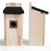 Weatherproof Wooden Bird House Incubation Box Bird Nest House Bird Breeding Box  Patio