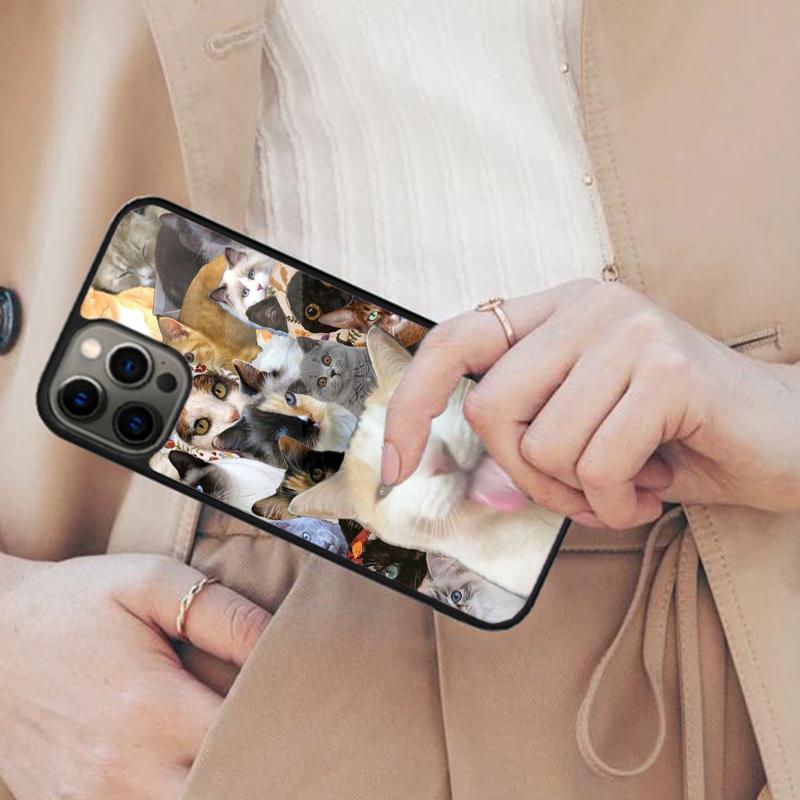 The Voices Cats - Pet Magnetic Phone Case For APPLE iPhone 17 Air 16 14 13 12 Pro Max 15 Plus Wireless Charge With MagSafe Cover