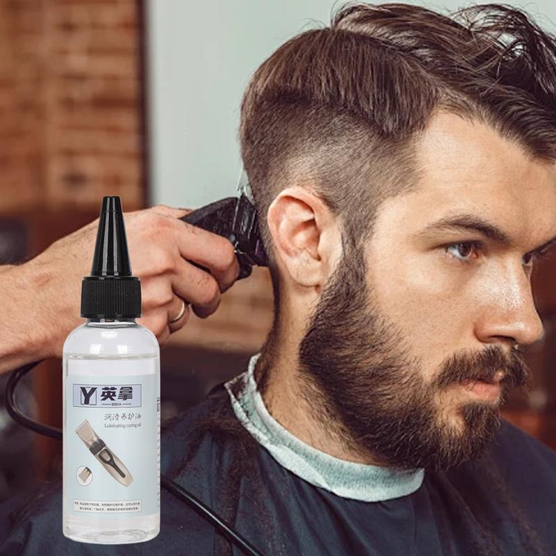 60ml Electric Clipper Shaver Maintenance Oil Rust Lubricant Hair Trimmer Blade Oil Prevent Rusting Sewing Hair Salon Clipper Oil