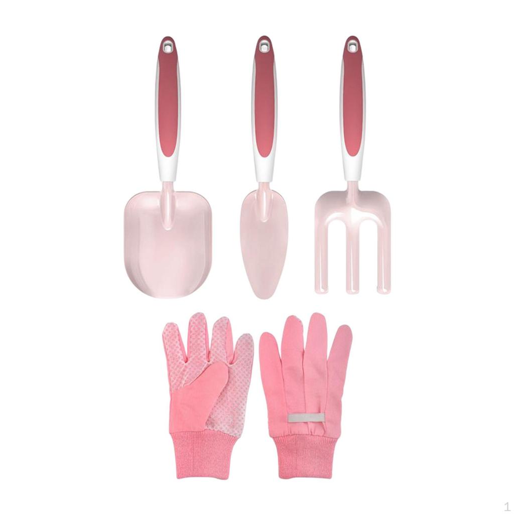 Children Garden Tool Set for Girl Includes Gloves, , Rake, etc Great Parent and Child