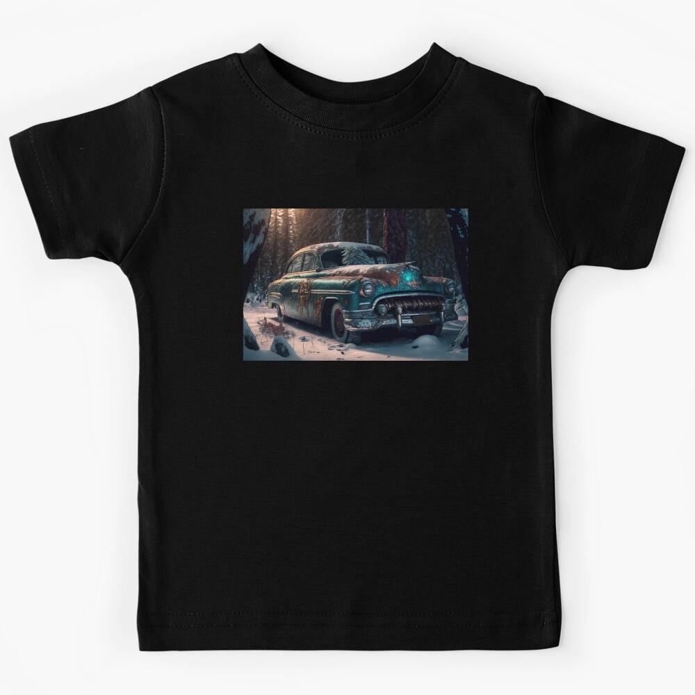 Winter Hot Rod #15, a perfect gift for all American Hot Rod fans Kids T-Shirt 130