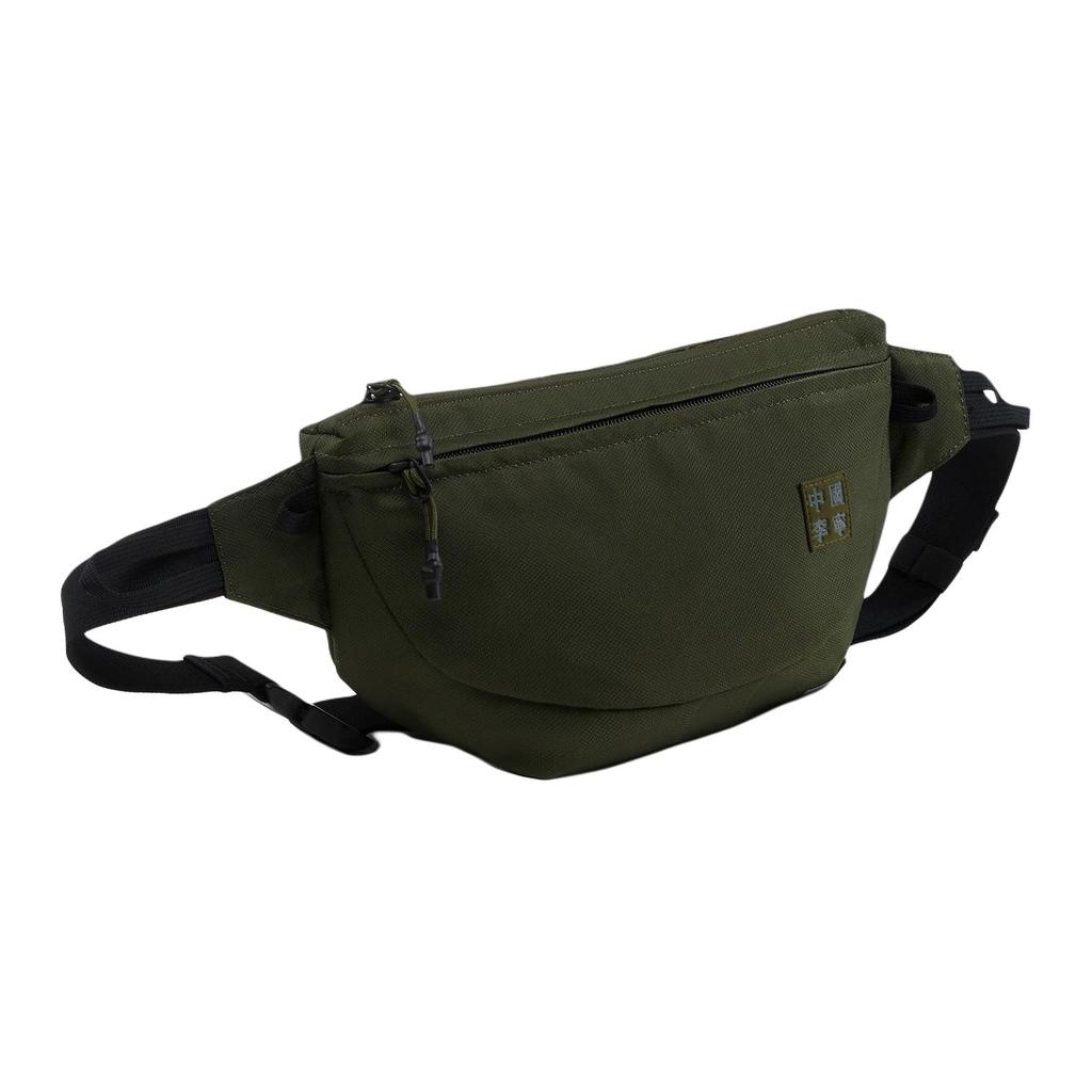 New LiNing Vital Series Polyamide Fanny Pack Unisex Dark Green ABDU245-1