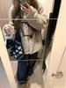 Women's Thickened Fluffy Lamb Wool Stand Collar Coat for Autumn and Winter