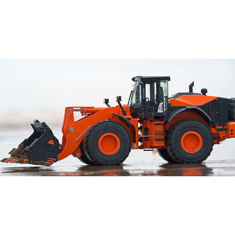JDM-82 2pcs Outer Diameter 137mm Tire for 1/14 RC Truck Forklift Model Tires Loader Model Tires
