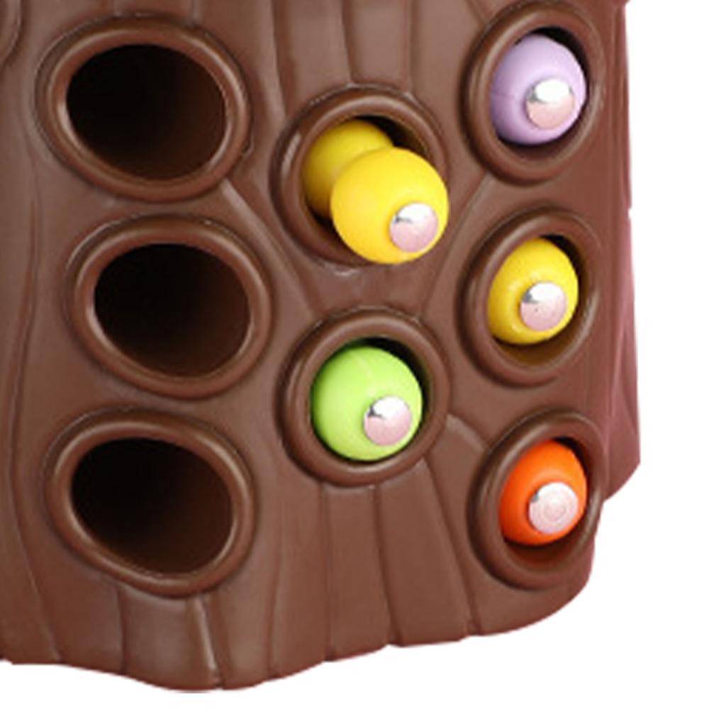 Magnetic Bird Toy Toddler Tree Stem Worm Catching Feeding Game Toy for Children Early Education