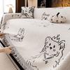 1PC Four Seasons Universal Sofa Towel Cartoon Cute A Whole Full Cover Leather Sofa Cover New Non-slip Seat Cushion