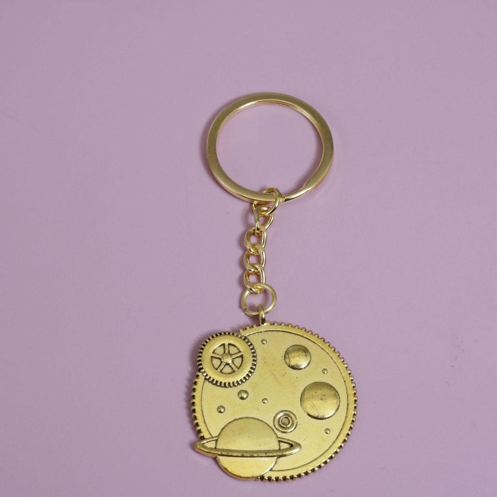 Hot Selling Simple Gear Keychain Pendant