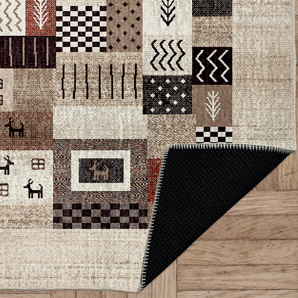 Decorative Area Rugs, Rugs For Living Room, Machine Washable Rug, Non Slip Rug