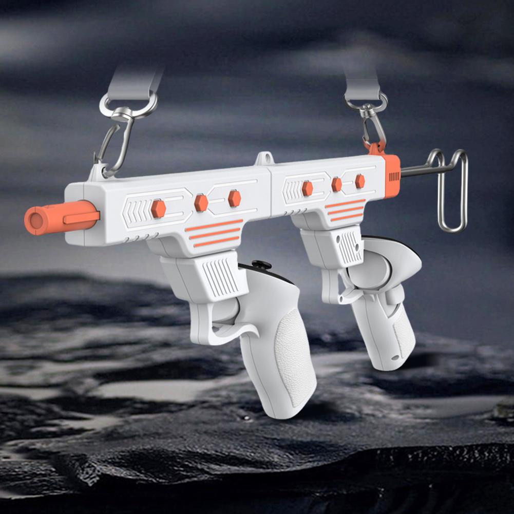 VR Gun Stock VR Shooting Game Accessories VR Controller Stock Rifle Adapter Shooting Controller Handle for Meta Quest 3/3S