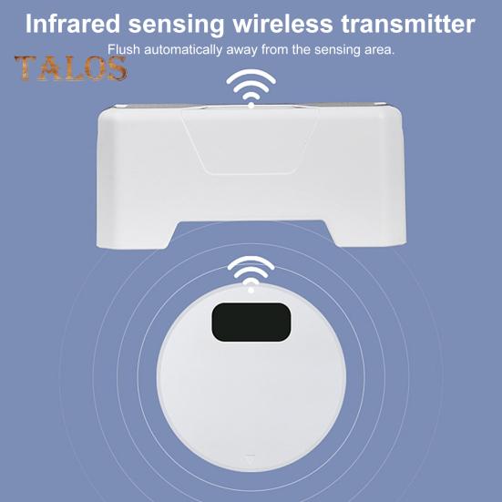 Toilettensensor-Spülset, freihändiger 0,25-Sek.-Induktionsspülschalter, intelligenter Toilettenspüler mit IPX5-Wasserschutzklasse