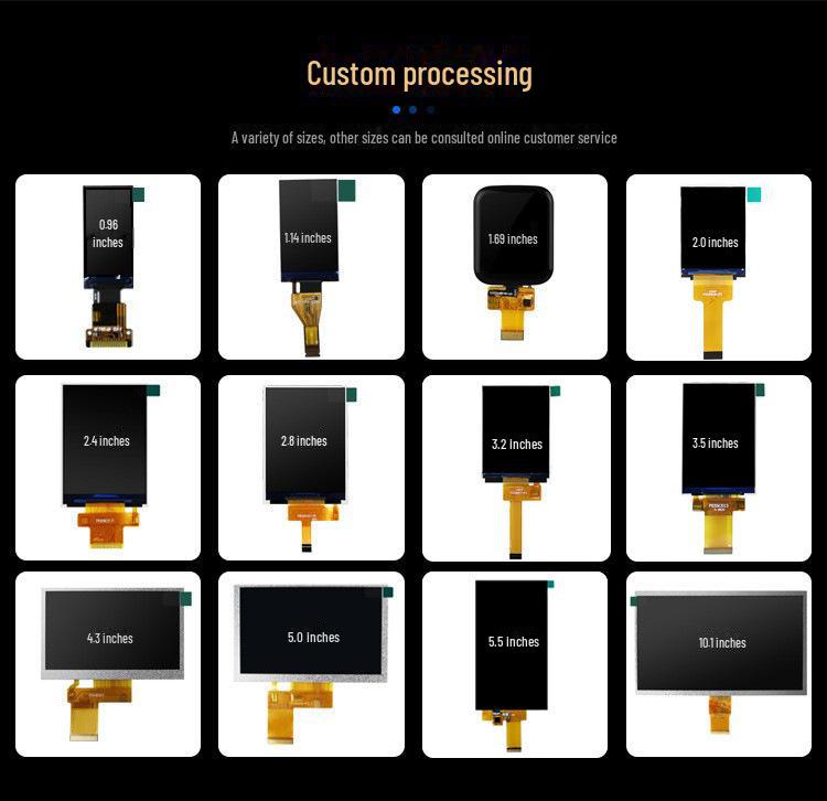 2,4" IPS TFT LCD-Display, Voller Betrachtungswinkel, SPI RGB-Schnittstelle, ST7789V