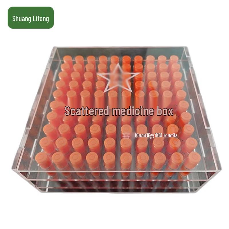 9mmSQ 100-Round Transparent Ammunition Storage Box