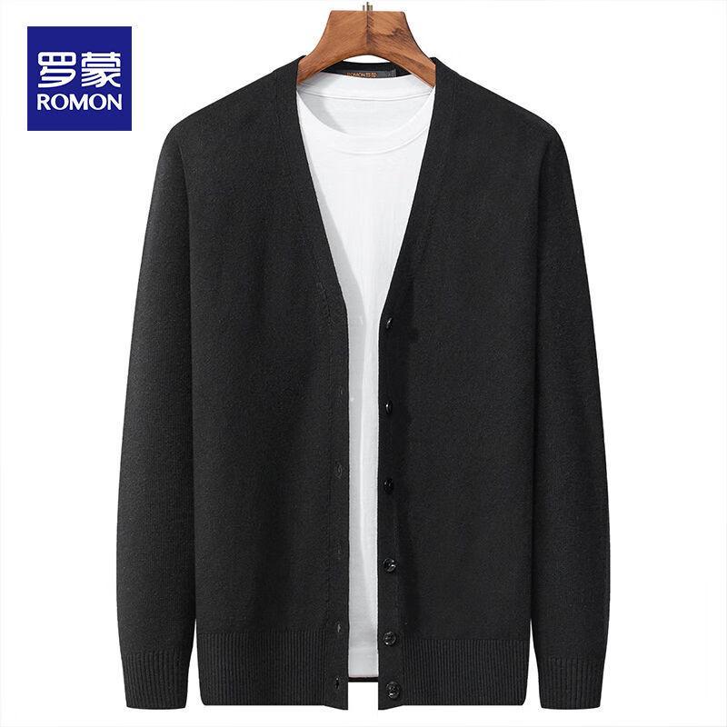 

Romon Men s Mid-Season V-Neck Cardigan Sweater 2XL