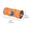 Cat Tunnel Play Tent Folding Convenient for Indoor Cats Pet Supplies with Ball Bunny