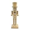25,5 cm Casse-Noisettes de Noël Roi Soldat Bois Casse-Noisettes Inachevés Figurine Artisanat Peinture Marionnette Non Peinte Ornement