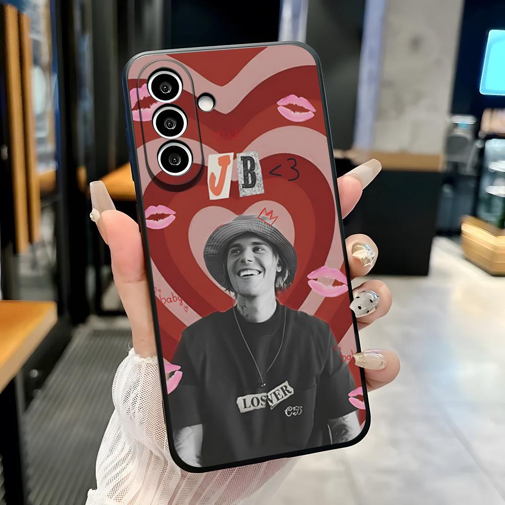Sänger J-Justin B-Bieber Handyhülle Für Samsung S26 S25 Plus S20 S20 Plus S22 Ultra S23 FE S21 Plus S21 Ultra Weiche Hülle