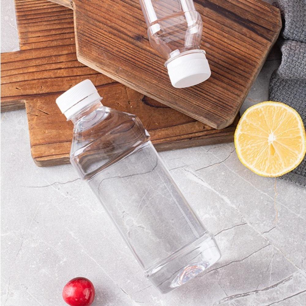 5Pcs 100ml Plastic Empty Bottles Multi-Function Milk Bottles New Portable Beverage Bottles
