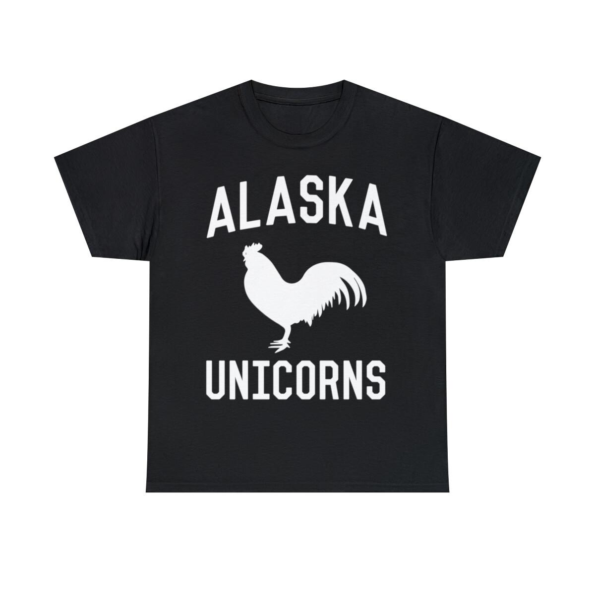Alaska Unicorns Graphic Tee Shirt, S-5XL S