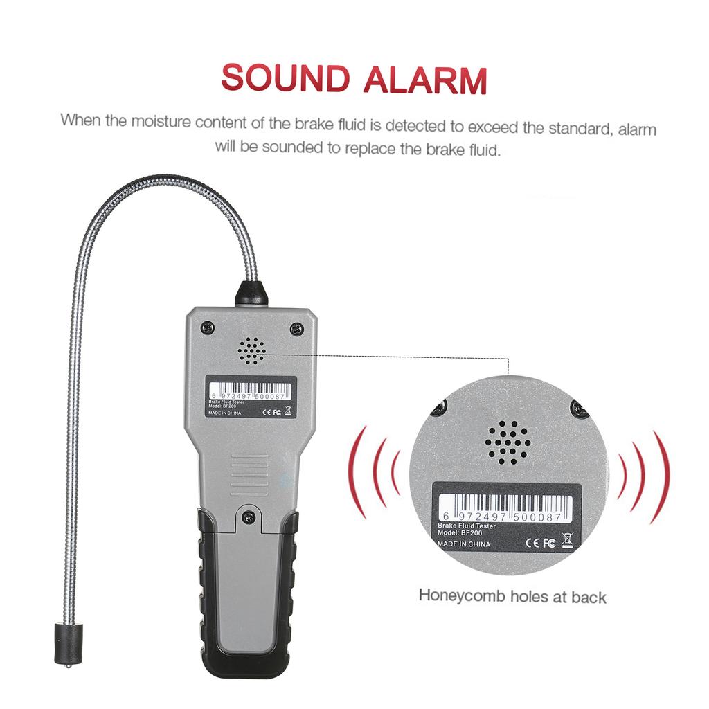 Brake Fluid Tester Automotive Brake Fluid Detector Intelligent Car Brake Fluid Tester Brake Fluid Diagnostic Testing