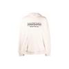 Worldwide Logo Popover Hoodie 'Chalky White Black' Men's 674986TLVA99054