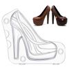 Birthday Cake 3D High Heel Chocolate Mold Creative Shoe Candy Mold Chocolate