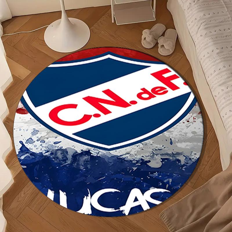 Montevideo Shield Emblem Round Mat, Anti-slip Circle Carpet Chair Rug For livingroom,Bedroom, Doormat Home Decor Gift Christmas Gifts
