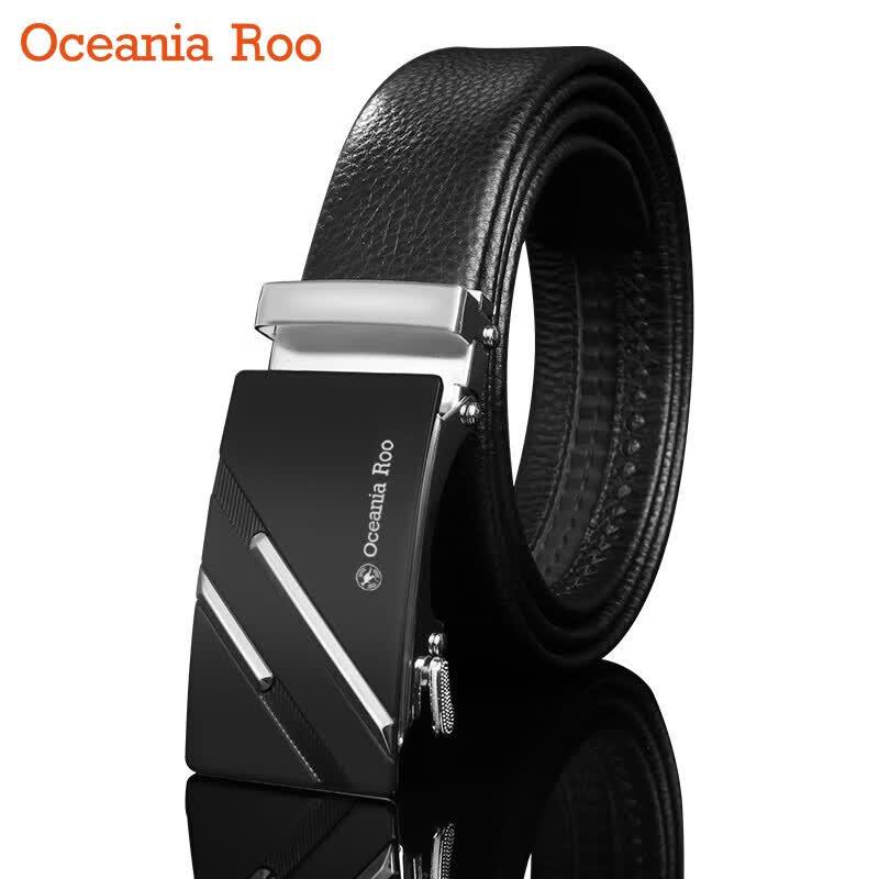 OCEANIA ROO Automatic Buckle Casual Belt