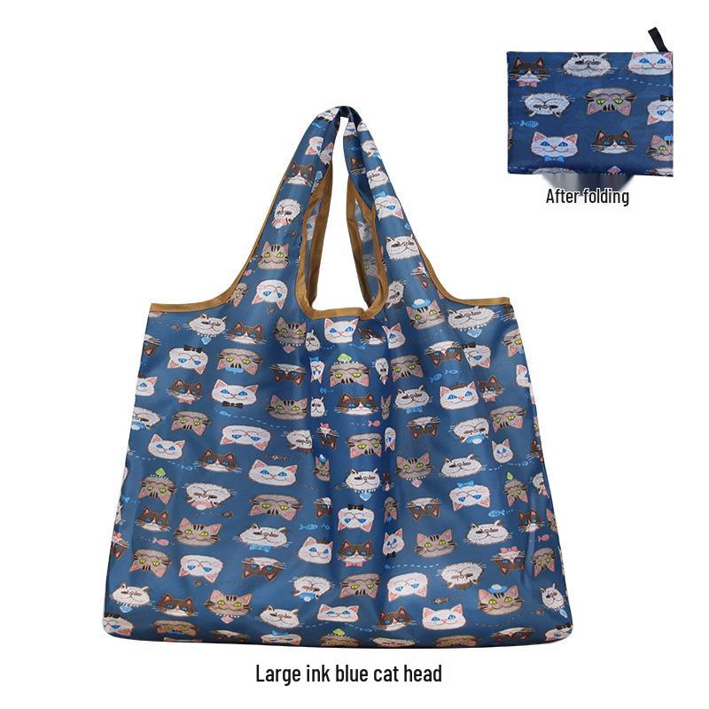 Bolsa Tote do Mickey: Sacola de Compras Grande, Dobrável, Ecológica, Impermeável de Tecido Oxford